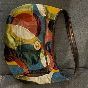 Colorful Patchwork Shoulder Bag